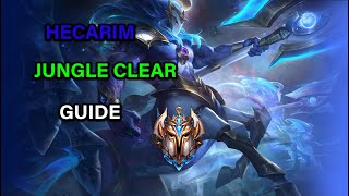 Best Hecarim Jungle Full Clear 322  Season 12  Jungleclear  Hecarim [upl. by Laohcin524]