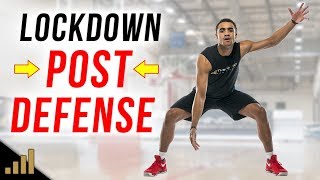 How to STOP BIG AND TALL POST PLAYERS Basketball Defense Secrets to Become a LOCKDOWN DEFENDER [upl. by Kendyl]