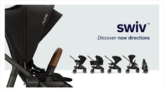 US I Nuna SWIV Stroller I Discover new directions I Feature [upl. by Ahtanamas]