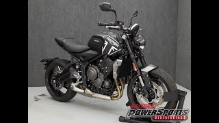 2023 TRIUMPH TRIDENT 660  National Powersports Distributors [upl. by Horner113]