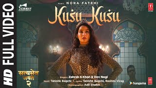 Kusu Kusu Full Video  Nora Fatehi  Satyameva Jayate 2  John A Divya K  Tanishk B Zahrah KDev [upl. by Ystap]