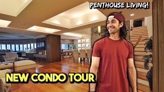 NEW Condo Tour Metro Manila Penthouse [upl. by Verdie196]