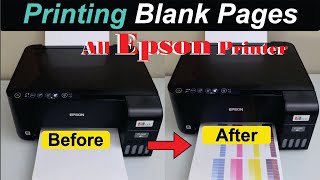 BlankMissing letters on Epson PrintOut Easy Fix [upl. by Latsyrd694]