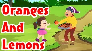 Oranges And Lemons  Nursery English Rhyme [upl. by Nuarb]