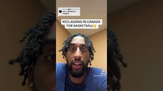 Can you RECLASS in Canada🤔 athlete highschoolsports sports basketball ncaa [upl. by Helyn]