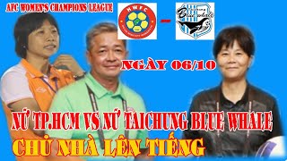 Nữ TPHCM vs Nữ Taichung Blue Whale Ngày 0610 CHỦ NHÀ LÊN TIẾNG Tin Tức TH 60s bóng đá [upl. by Ainar]