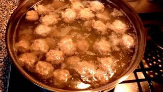 Thai Pork Balls ลูกชิ้นหมูkleine gehaktballetjes [upl. by Groveman]