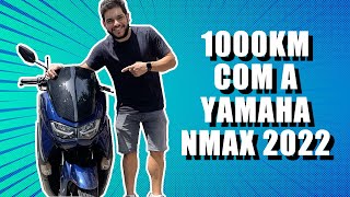 REVIEW YAMAHA NMAX ABS 160 2022  VALE A PENA APÓS 1000KM [upl. by Leasia39]