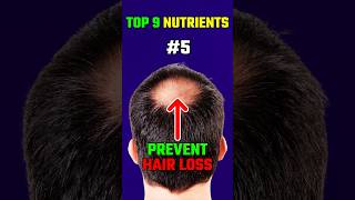 PREVENT HAIR LOSS  9 Vitamins And Minerals You Need  Iron [upl. by Ansilma125]