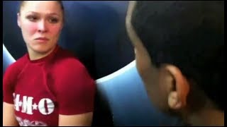 Renato Laranja Interviewing Ronda Rousey at 10th Planet Jiu Jitsu [upl. by Barcus523]