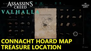 Connacht Hoard Map AC Valhalla Treasure Location [upl. by Richers]