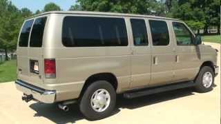 2008 FORD E350 ECONOLINE 12 PASSENGER VAN LOADED FOR SALE SEE WWW SUNSETMILAN COM [upl. by Adnilim213]