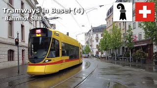 Tramways in Basel 1  April 2024 4K [upl. by Lara441]