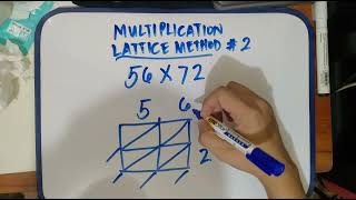 Multiplication Using Lattice Method [upl. by Enyamrahs]