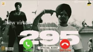 295 RingtoneSidhu MooseWalaLatest Punjabi Song RingtoneNew Punjabi Song [upl. by Charpentier]