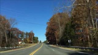 Driving on US Route 1 Through Caroline County Virginia [upl. by Nivram861]