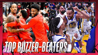 BEST BUZZERBEATERS Of The 202122 NBA SeasonIn Order 🚨 [upl. by Nylecyoj]