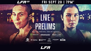 LFA MMA LIVE PRELIMS   LFA 193  LFA Fights [upl. by Anaderol]