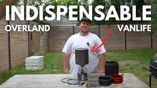 REVIEW du kit cuisine PINNACLE DUALIST HS COMPLETE  OVERLANDVANLIFE QUÉBEC [upl. by Tombaugh]