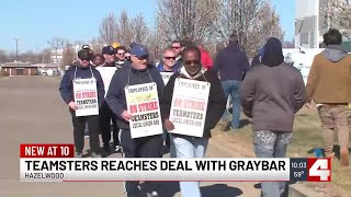 Graybar Teamsters reach tentative agreement on new contract [upl. by Handler]