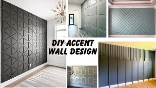 Accent Wall Ideas  Latest Modern Interior Design Trends 2024  Decorating Ideas For Livingroom Wall [upl. by Aihseuqram]