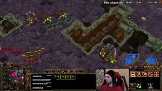 8424 StarCraft 2 1v1 FPVOD Codebar Z vs T Map Aclyone [upl. by Alrich285]