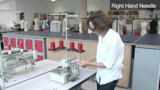 Threading the Overlock Machine [upl. by Cornish]