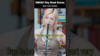 NMIXX Tiny Desk Korea  Vocal Highlights Run For Roses [upl. by Sanchez]