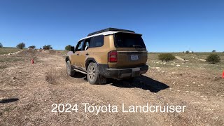 2024 Toyota Land Cruiser Soft Road Test [upl. by Nauqes]