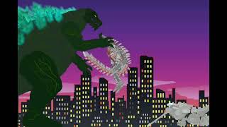 Godzilla earth vs monsterverse and heisei mechagodzilla [upl. by Jecon692]