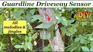 Guardline driveway sensor  All melodiesjinglessounds [upl. by Attevaj]