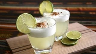 Como preparar Pisco Sour en cuatro minutos [upl. by Namhcan]