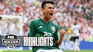 OTD Chucky Lozano scored a RIDICULOUS goal in Mexicos victory over Germany in 2018 FIFA World Cup [upl. by Nonnair734]