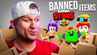 I Bought The Most ILLEGAL Brawl Stars items [upl. by Blas]