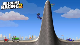 CARS vs GIANT BULGE 2 – Hill Climb Racing 2 [upl. by Zobkiw200]