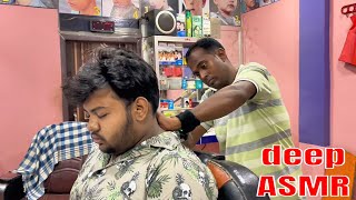 ASMR Head Massage for Insomnia💈Relaxing Cracks and Sleep Aid by Bengali barber Shanto Das  1 [upl. by Sikata117]