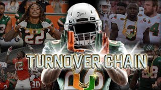 Miami Hurricanes  Da U  Turnover Chain 2017 Hype Video [upl. by Held]