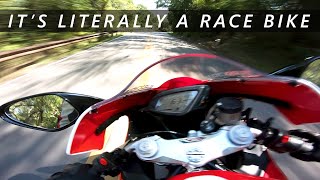 First Ride on the 2020 MV Agusta F3 800 RC So Aggressive [upl. by Hctim]