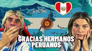 🇦🇷❤️🇵🇪 ARGENTINOS REACCIONAN a Perú ayuda a argentina en las Malvinas  VER PARA CREER 🇦🇷❤️🇵🇪 [upl. by Dougherty]