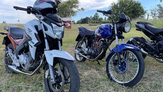 Honda Titan 190 🆚 CBX250 🆚 NEWTWISTER250 Probamos la dominarKTM de LeooBiker400 🔥 [upl. by Scotney24]