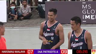 ABL 3x3 Champions Cup MEN Final  HARIMAU MALAYA vs INA PATRIOTS A [upl. by Flor]