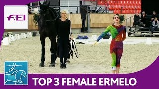 Top 3 Vaulting Female  CVI Ermelo 2016 [upl. by Kameko]