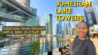 Jumeirah Lake Towers tour Exploring Dubais Artificial Lakeside Neighborhood [upl. by Cammi]