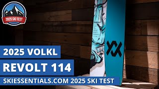 2025 Volkl Revolt 114  SkiEssentialscom Ski Test Review [upl. by Trixie]