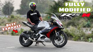 Best EXHAUST For R15M  Fully Modified R15M [upl. by Acemat89]