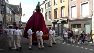 Processie van plaisance Geraardsbergen 28082016 De reuzen  Les géants [upl. by Valerie216]