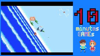 （NES） AFTER BURNER 10 minutes GAMEs [upl. by Ardnasella]