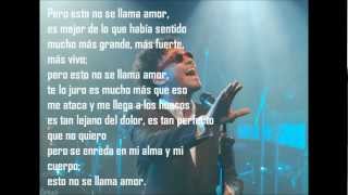 Andres Cepeda  Esto no se llama amor Letra [upl. by Birgit536]