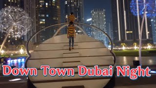 Dubai 2024 Amazing Down Town Night  Walking Tour downtowndubai [upl. by Ociredef196]