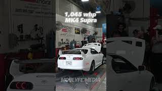 MK4 Supra 1045whp on dyno automobile cars dyno supra 1000hp mk4supra carcommunity 2jz [upl. by Zawde]